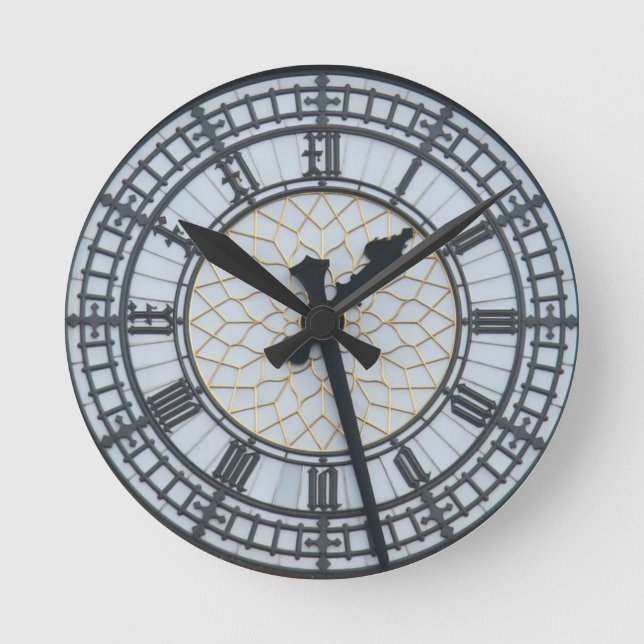 Horloge Ronde Heure inutile Big Ben (Recto)