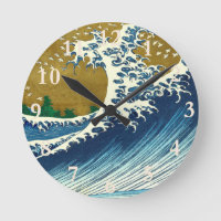 Hokusai Big Wave Japon Océan Vintage