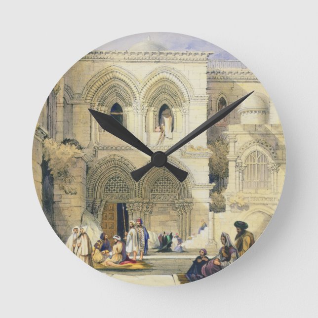 Horloge Ronde Holy Sepulchre, à Jérusalem (Recto)