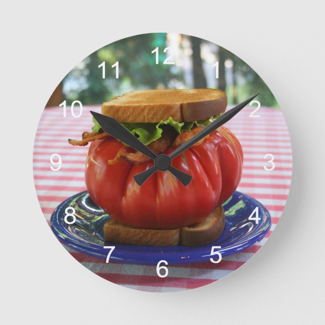 Horloge Ronde Holy Tomato ! (Recto)