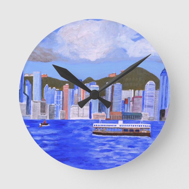 Horloge Ronde Hong Kong (Recto)