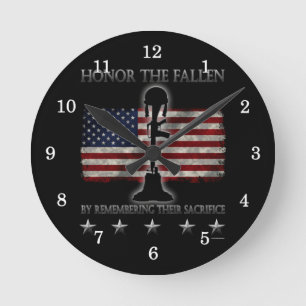 Horloge Ronde Honte aux morts