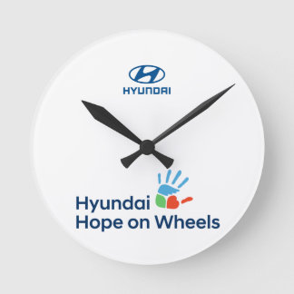 Horloge Ronde Hope On Wheels Logo T-Shirt