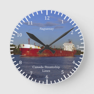 Horloge Ronde Horaire du Saguenay