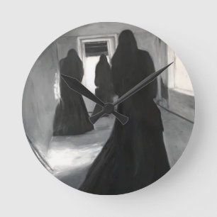 Horloge Ronde Horaire gothique