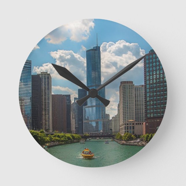 Horloge Ronde Horizon Chicago (Recto)