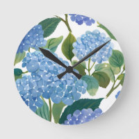 Hortensias bleus | Beau buisson floral