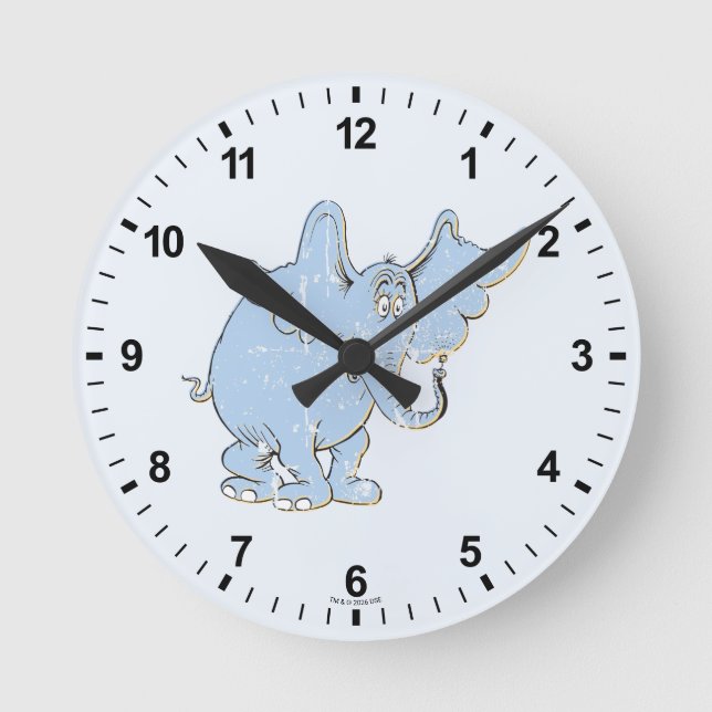 Horloge Ronde Horton Hears A Who | Horton Distressed (Recto)