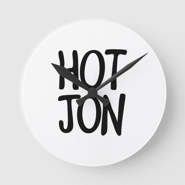 HORLOGE RONDE HOT JON (Recto)