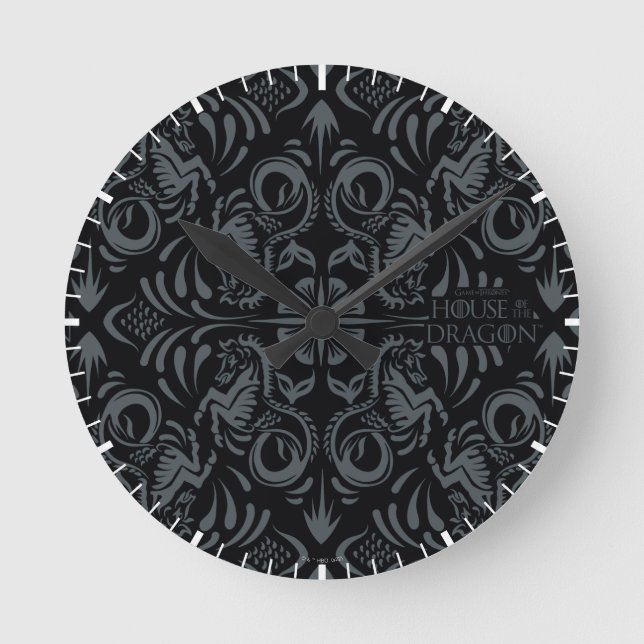 Horloge Ronde HOUSE of the Dragon | Velaryon Diamond Pattern (Recto)