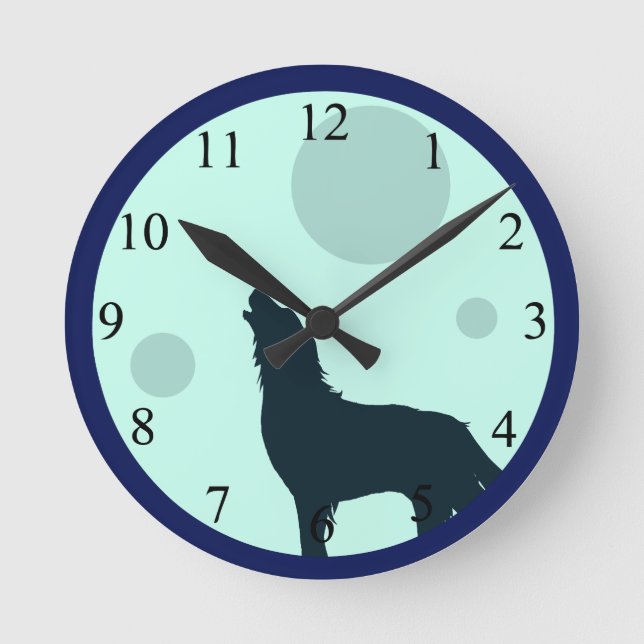 Horloge Ronde Howl To The Moon (Recto)