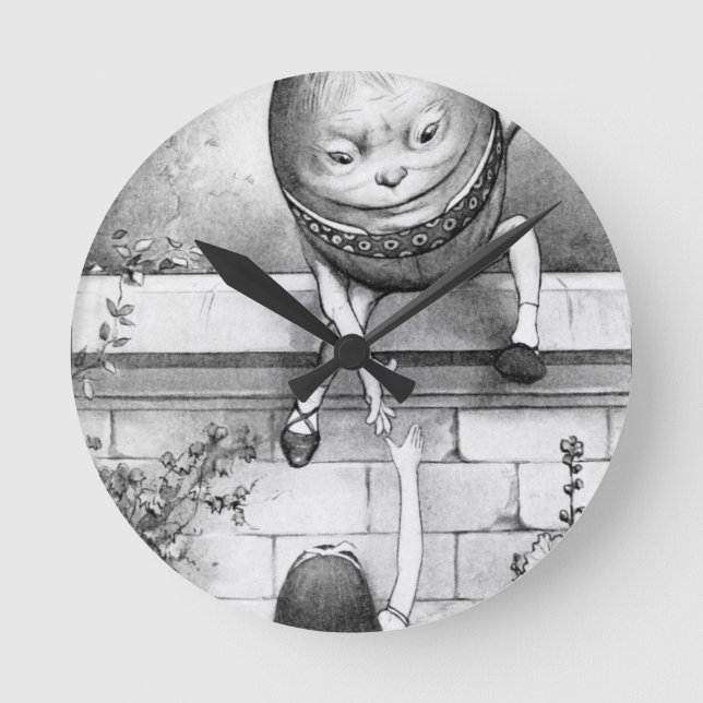 Horloge Ronde Humpty Dumpty (Recto)