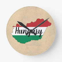 Hungary Flag Silhouette