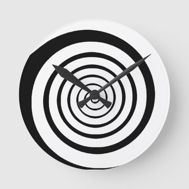 Horloge Ronde hypnotic spiral (Recto)