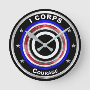 Horloge Ronde I Corps "America's Corps"