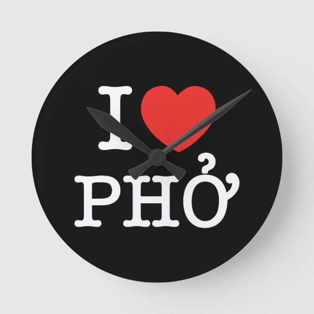 Horloge Ronde I Heart (Amour) Pho (Recto)