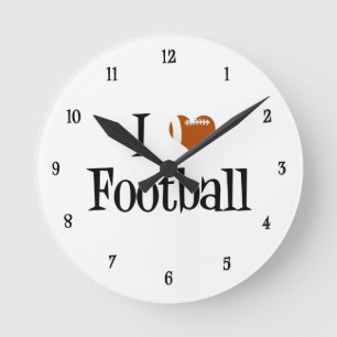 Horloge Ronde I le football de coeur