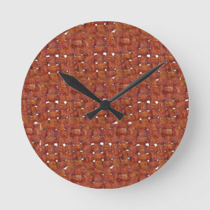 Horloge Ronde I Love Bacon