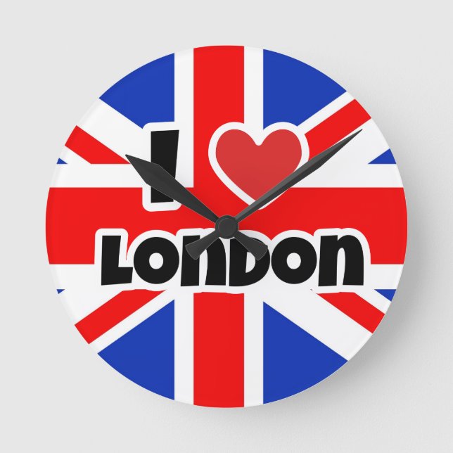Horloge Ronde I love London (Recto)