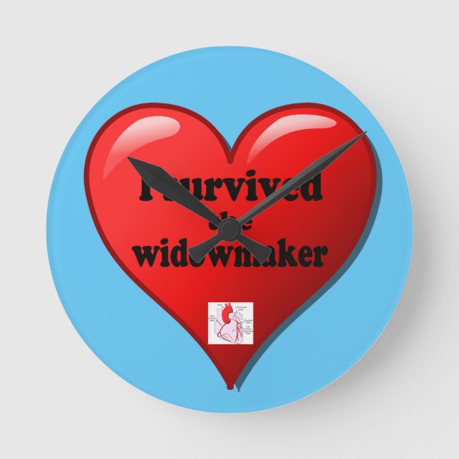 Horloge Ronde I Survived the widowmaker (Recto)