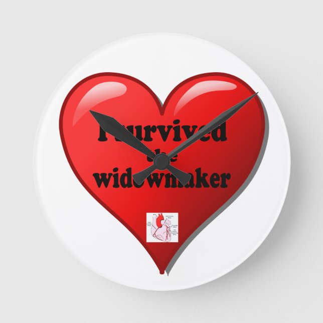 Horloge Ronde I Survived the widowmaker (Recto)