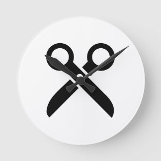 Horloge Ronde icon de Black Scissors