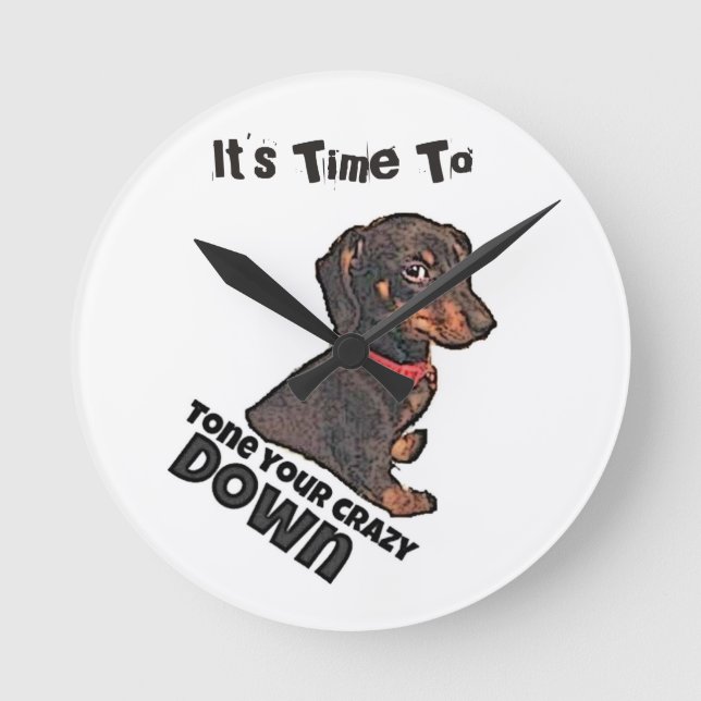 Horloge Ronde Il est temps (Recto)