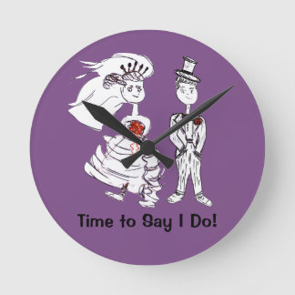 Horloge Ronde Il est temps de dire que je le fais !