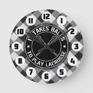 Horloge Ronde Il prend des boules pour jouer l'horloge ronde de