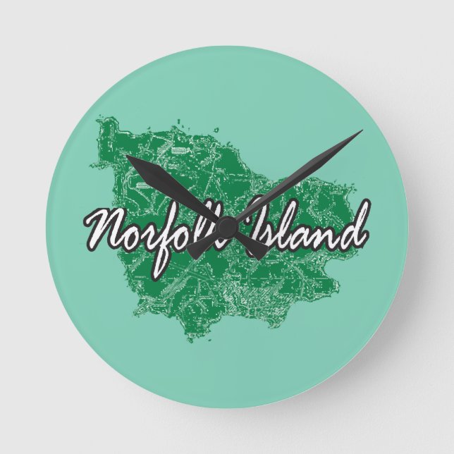 Horloge Ronde Île Norfolk (Recto)