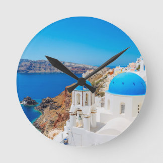 Horloge Ronde Île Santorini - Caldera