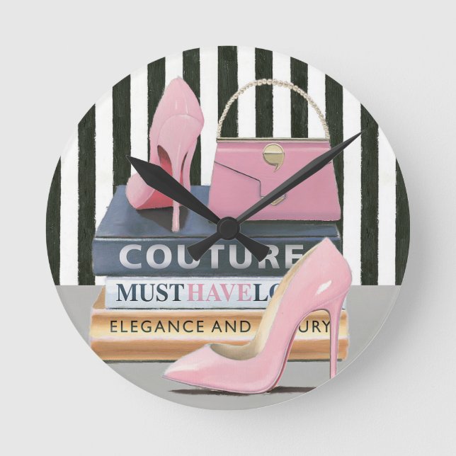 Horloge Ronde Île Wild | Couture Stripes - Shoes & Bag (Recto)