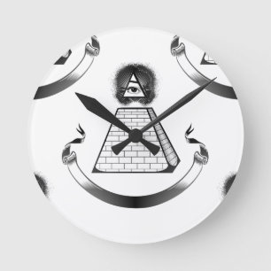 Horloge Ronde illuminati