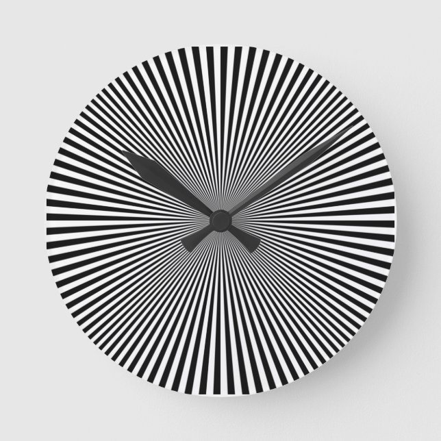 Horloge Ronde illusion optique (Recto)