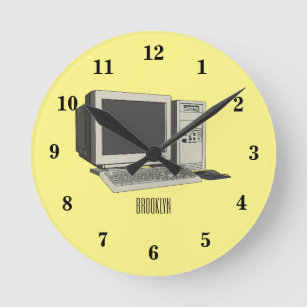 Horloge Ronde Illustration de dessin sur ordinateur