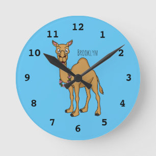 Horloge Ronde Illustration de dromadaire