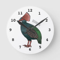 Illustration de la caricature d'oiseau perdrix en