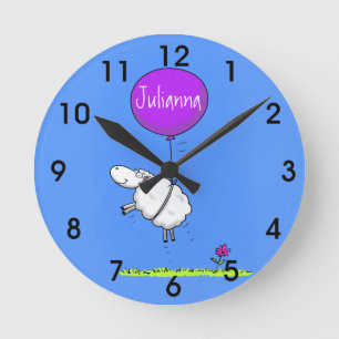Horloge Ronde Illustration du humour de dessin humoristique en m