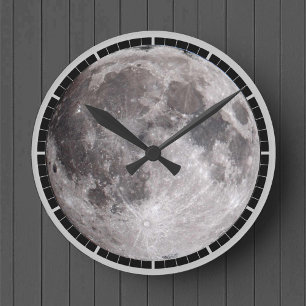 Horloge Ronde Image d'astronomie de la pleine lune