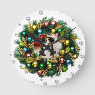 Horloge Ronde Image photo de Joyeuses Howlidays