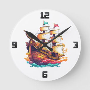 Horloge Ronde Imaginaire