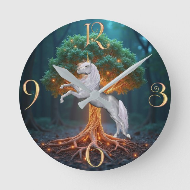 Horloge Ronde Imaginaire (Recto)