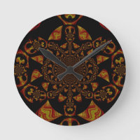 Impression d'art Kaleidoscope crâne