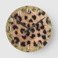 Imprimé animal léopard guépard paillettes dorées m