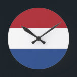 Horloge Ronde Indicateur Pays-Bas<br><div class="desc">Indicateur Pays-Bas</div>