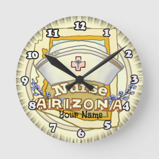 Horloge Ronde Infirmière de l'Arizona