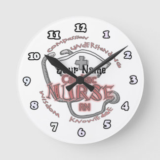Horloge Ronde Infirmière en soins cardiaques