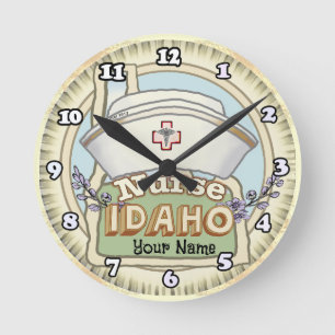 Horloge Ronde Infirmière Idaho