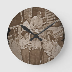 Horloge Ronde Infirmières dans le courrier de obtention