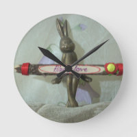 Inspirational Rabbit : Always Love Sign Art Print